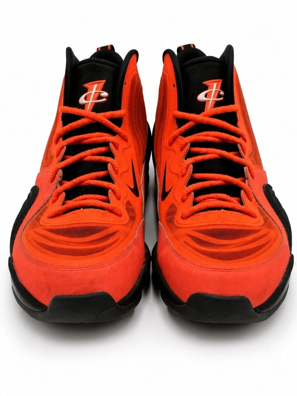 Nike Air Penny 5 Total Crimson 537331-800 Size 11 Pre-Owned
